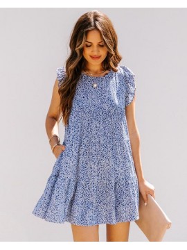 Blue Ivy Pocketed Tiered Babydoll Tunic